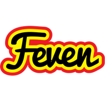 Feven flaming logo