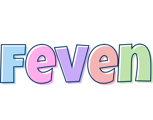 Feven pastel logo