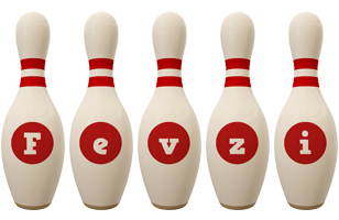 Fevzi bowling-pin logo