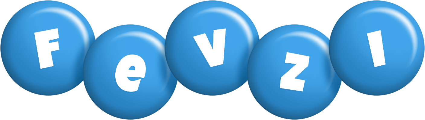 Fevzi candy-blue logo