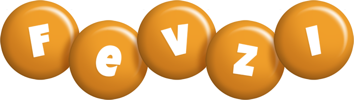 Fevzi candy-orange logo