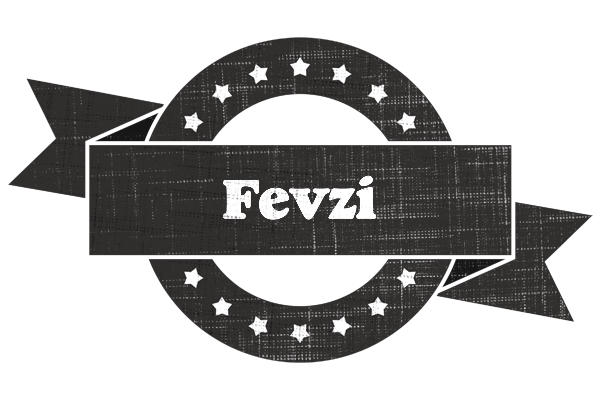 Fevzi grunge logo