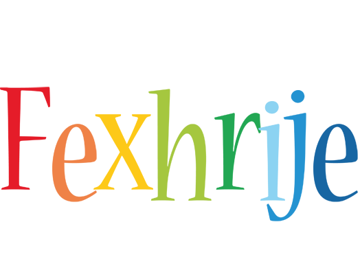 Fexhrije birthday logo