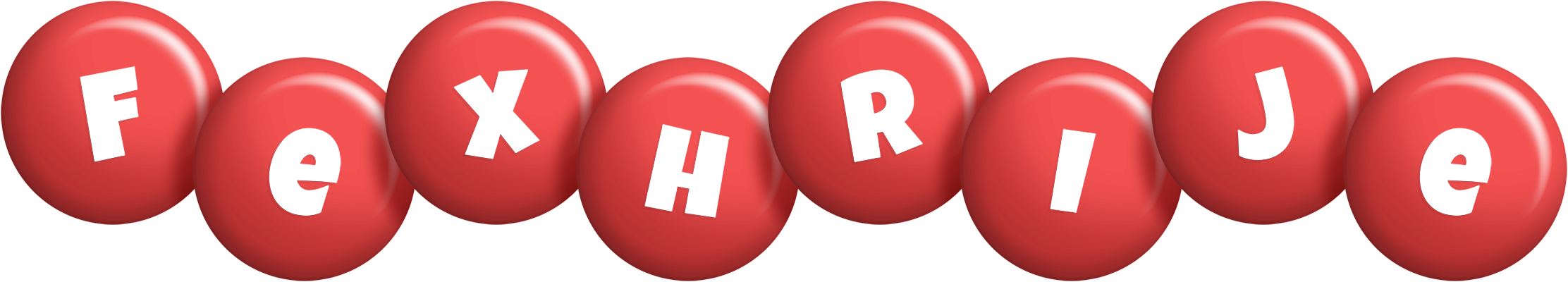 Fexhrije candy-red logo