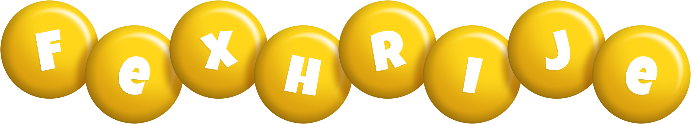 Fexhrije candy-yellow logo