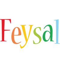 Feysal birthday logo