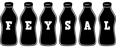 Feysal bottle logo