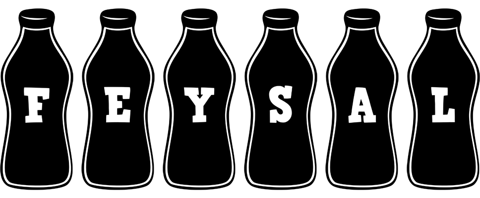 Feysal bottle logo