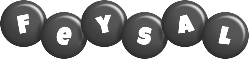 Feysal candy-black logo