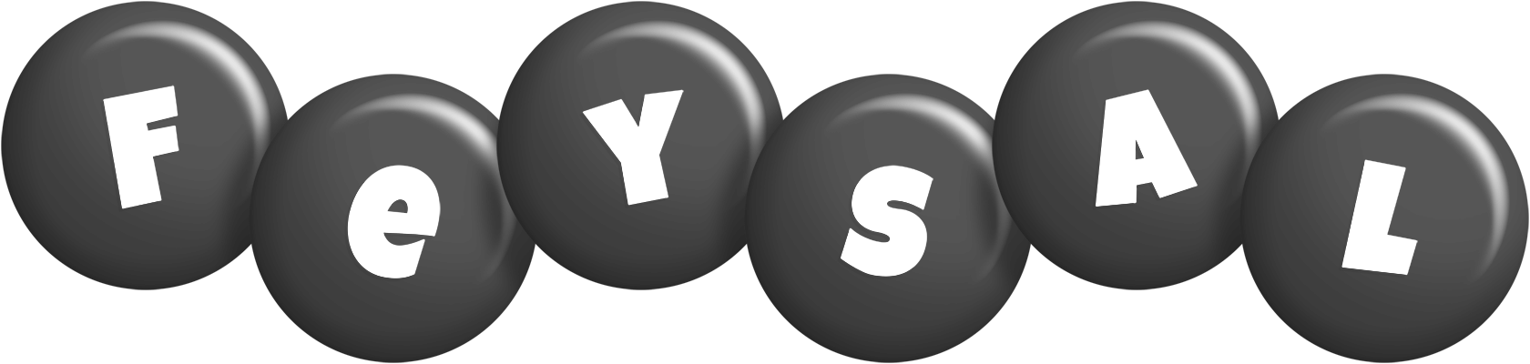 Feysal candy-black logo
