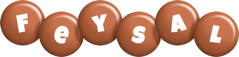 Feysal candy-brown logo