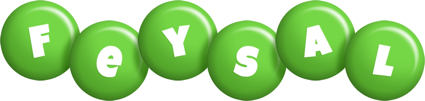 Feysal candy-green logo