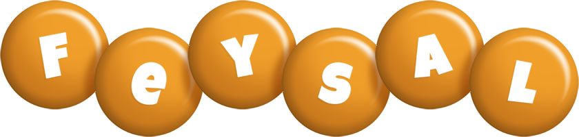 Feysal candy-orange logo