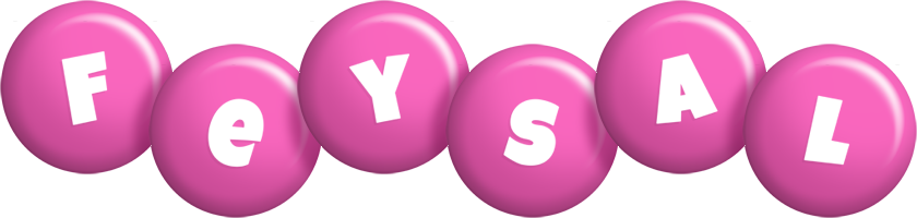 Feysal candy-pink logo