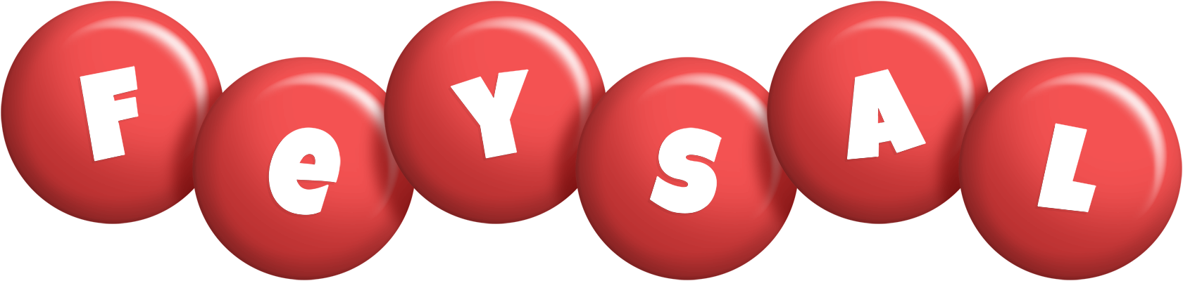 Feysal candy-red logo