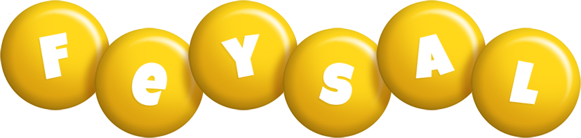 Feysal candy-yellow logo