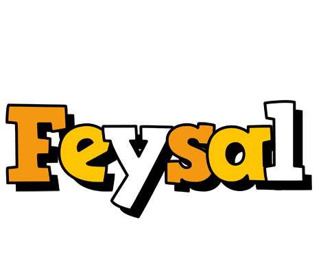 Feysal cartoon logo