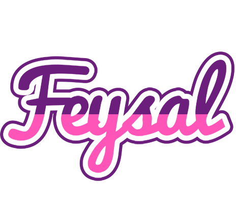Feysal cheerful logo