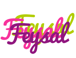 Feysal flowers logo