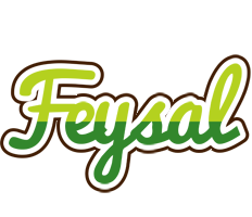 Feysal golfing logo