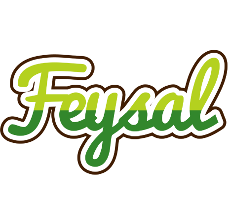 Feysal golfing logo