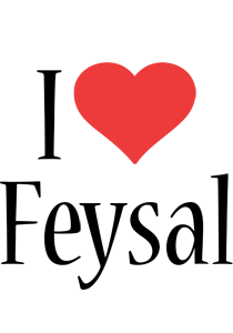 Feysal i-love logo