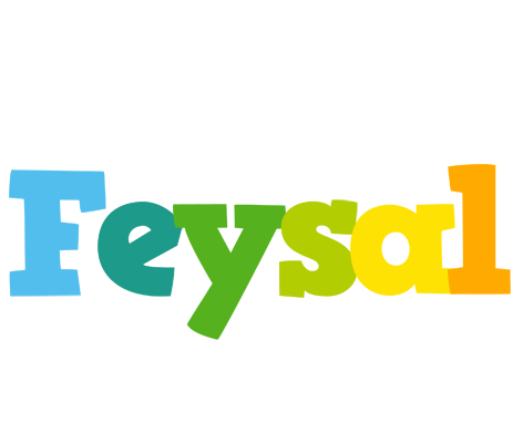 Feysal rainbows logo