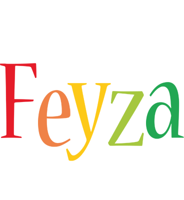 Feyza birthday logo