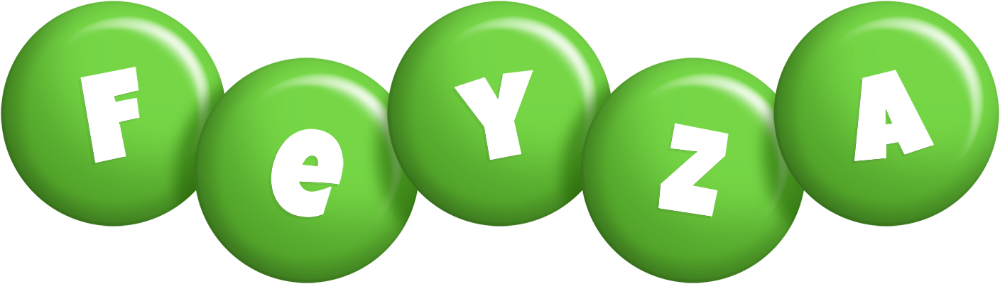 Feyza candy-green logo