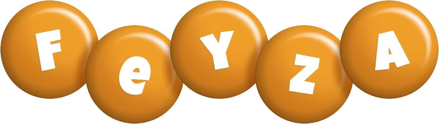Feyza candy-orange logo