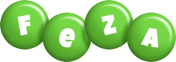 Feza candy-green logo