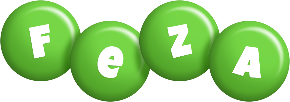 Feza candy-green logo
