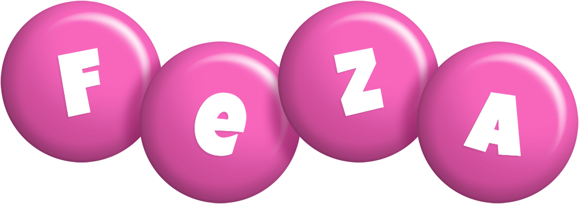 Feza candy-pink logo