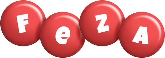 Feza candy-red logo