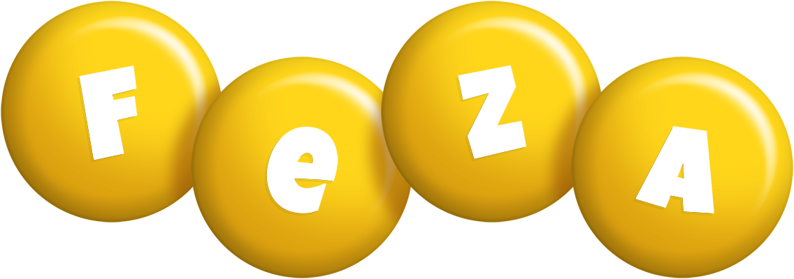Feza candy-yellow logo