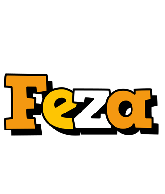 Feza cartoon logo