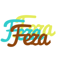 Feza cupcake logo