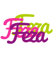 Feza flowers logo