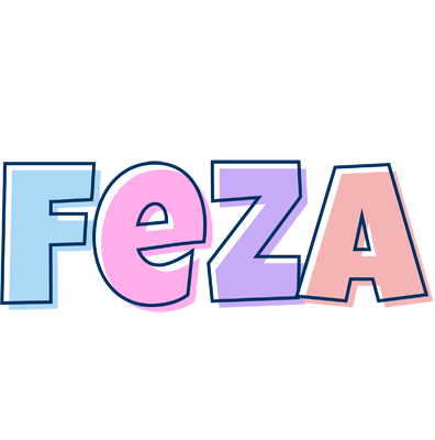 Feza pastel logo