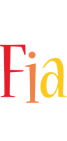 Fia birthday logo