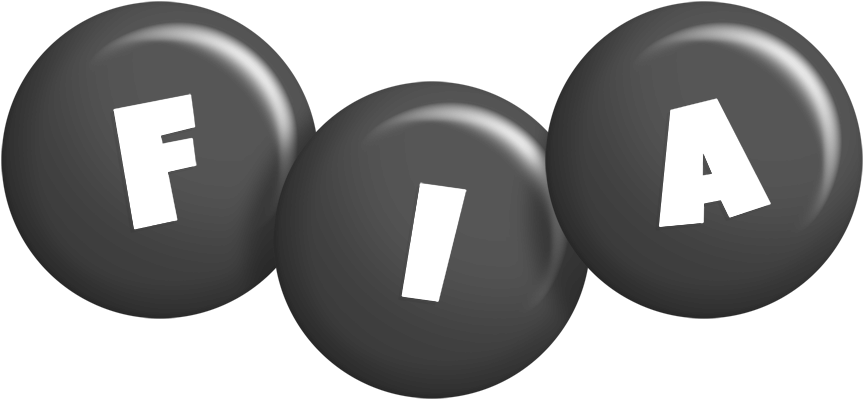 Fia candy-black logo