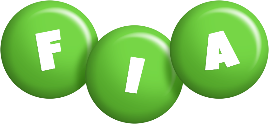 Fia candy-green logo