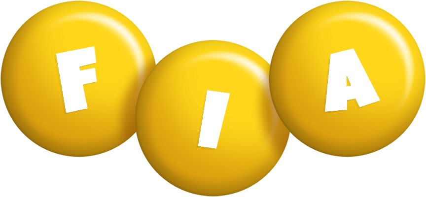 Fia candy-yellow logo