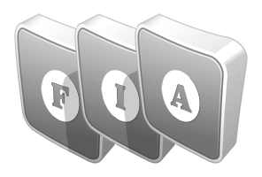 Fia silver logo