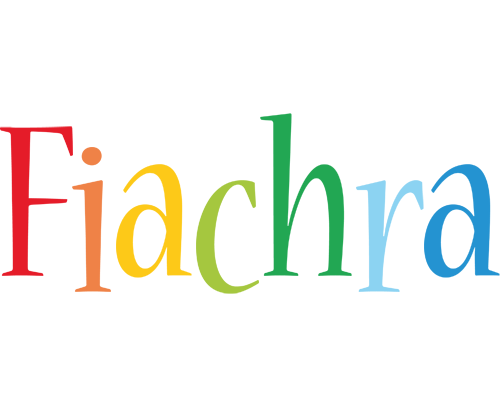 Fiachra birthday logo