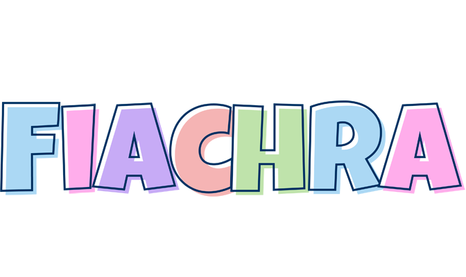 Fiachra pastel logo