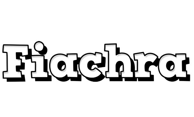 Fiachra snowing logo