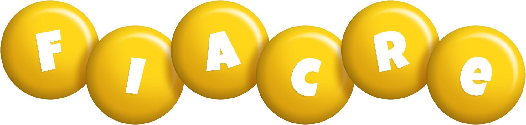 Fiacre candy-yellow logo