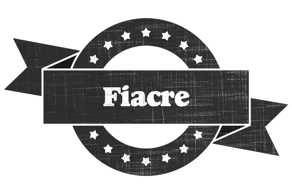 Fiacre grunge logo