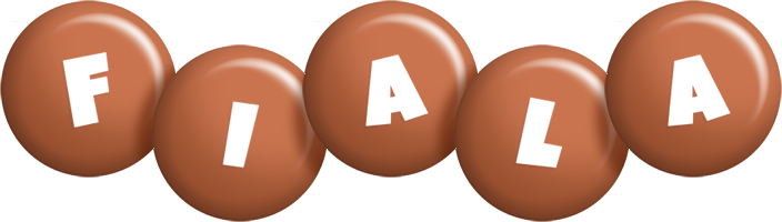 Fiala candy-brown logo